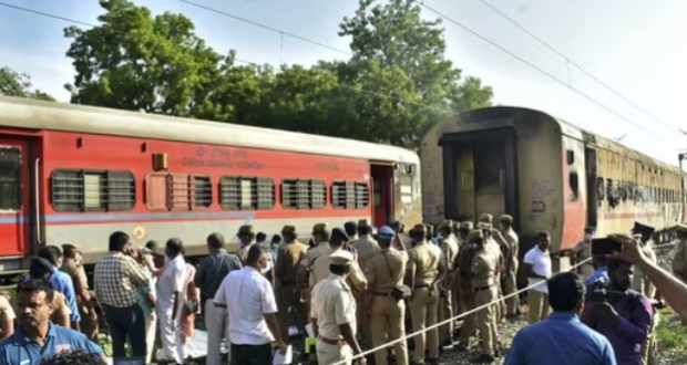 madurai train fire