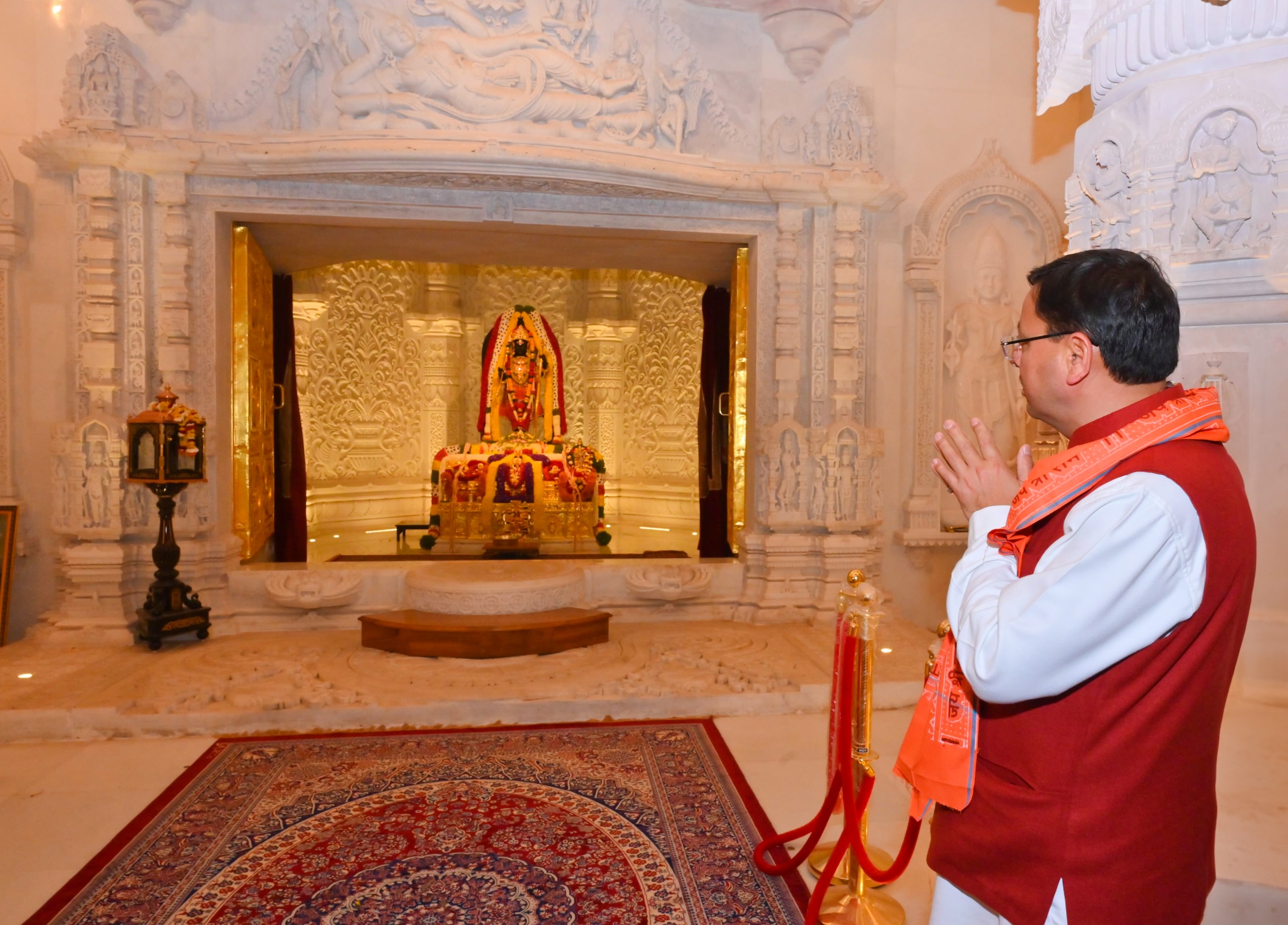 UK CM Dhami visits Ayodhya