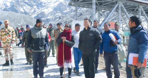 Chief Secretary Radha Raturi inspects Kedarnath