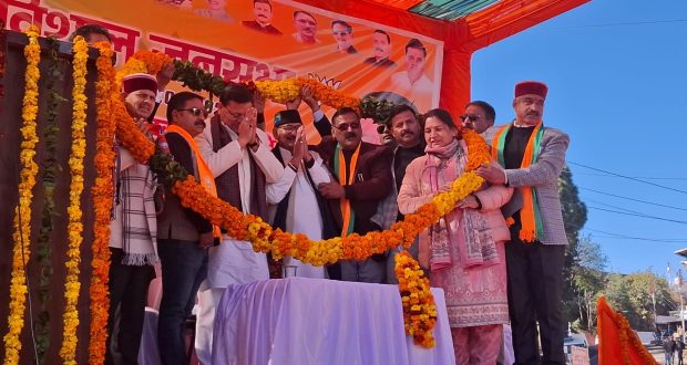 CM Dhami in Tehri