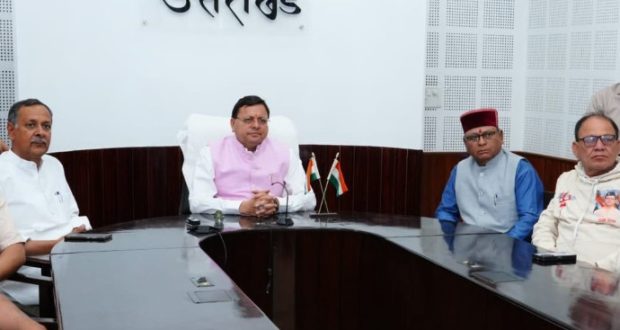 CM Pushkar Singh Dhami