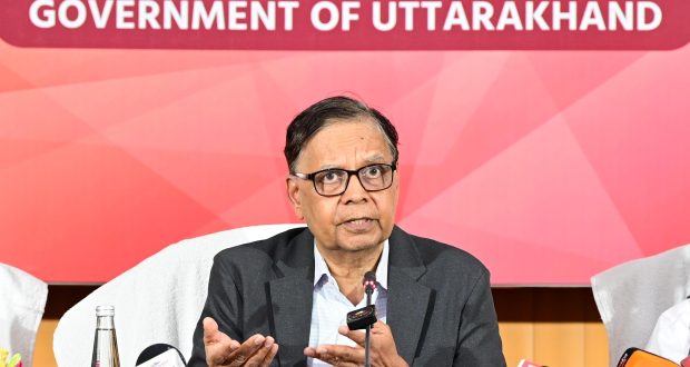 Finance Commission Chairman Dr Arvind Panagaria