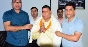 Govardhan Das felicitated on the last day of his office