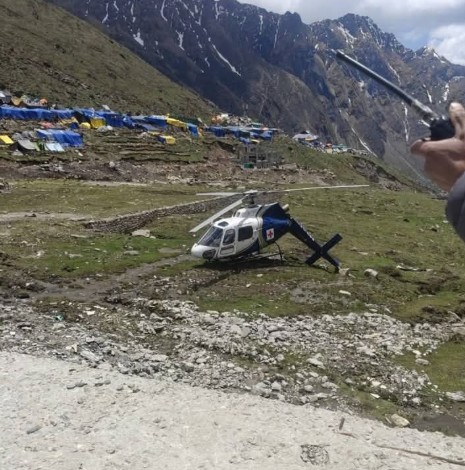 Helicopter crash