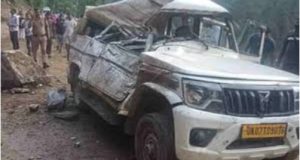 Road accident on Rudraprayag Gaurikund National Highway