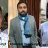 Haridwar DM Karmendra Singh, SDM Ajayveer Singh and Municipal Commissioner Varun Choudhary