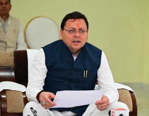 Chief Minister Pushkar Singh Dhami