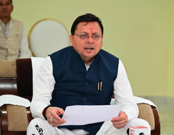 Chief Minister Pushkar Singh Dhami