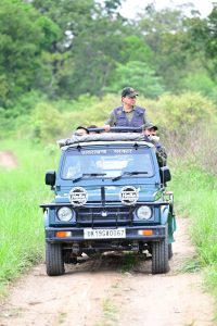 CM Pushkar SIngh Dhami jungle safari in corbet national park