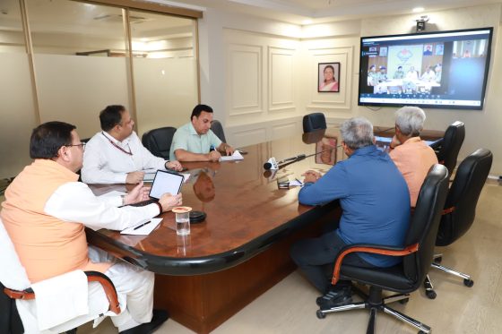 CM convene virtual meeting with officials
