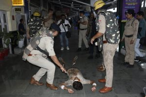Mock drill at Haldwani Railway station, Uttarakhand
