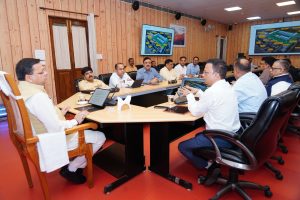 CM Pushkar Singh Dhami reviews Rs 1 lakh crore grounding ceremony prepration