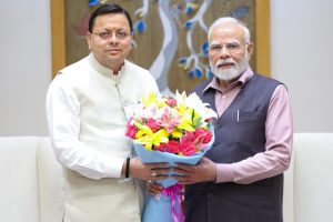 CM Dhami meets PM Modi in Delhi