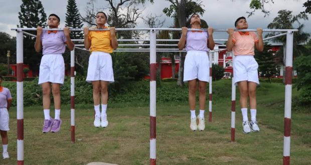 Girl GC doing training in IMA, Dehradun
