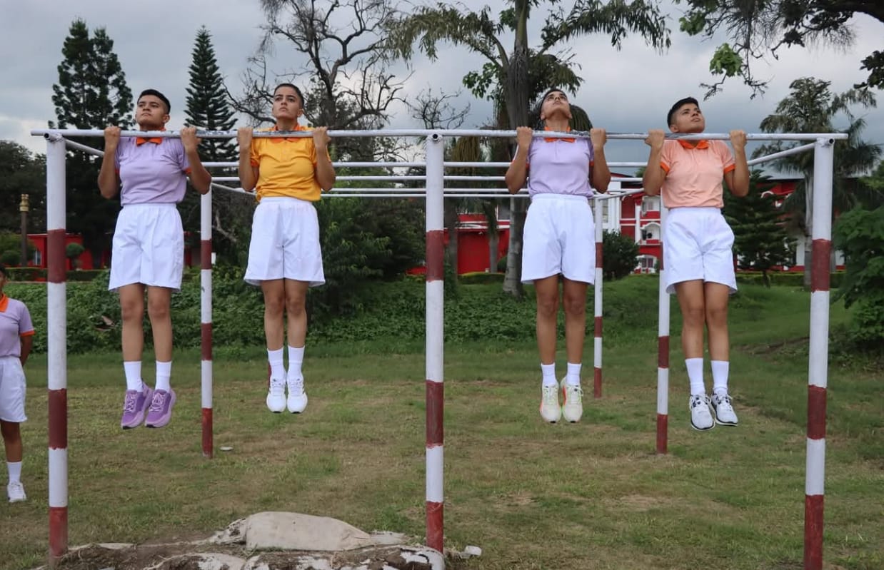 Girl GC doing training in IMA, Dehradun