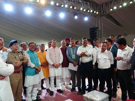 CM Dhami Reviews Final Preparations for Rs 1 lakh crore grounding event