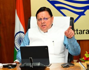 Chief Minister Pushkar Singh Dhami