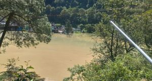 Temporary lake formed in Uttarkashi