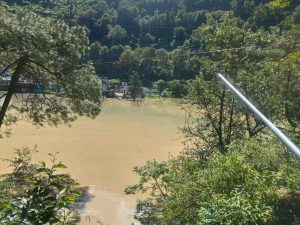 Temporary lake formed in Uttarkashi