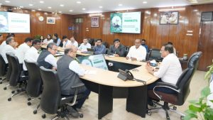 CS Anand Bardhan Convened meeting on carbon credit