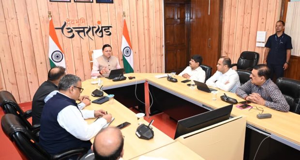 CM Pushkar Singh Dhami convening meeting to review situation after cloudburst in Chamoli and Rudraprayag