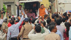 CM Pushkar Singh Dhami in Laksar Haridwar to review situation in rain