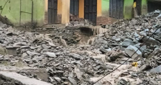 Cloudburst reported in Naugaon, Uttarkashi Uttarakhand
