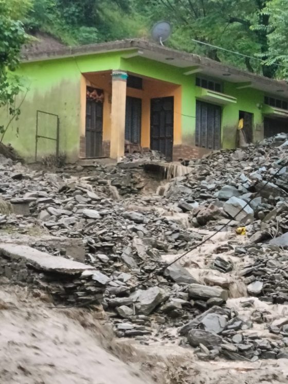 Cloudburst reported in Naugaon, Uttarkashi Uttarakhand