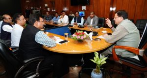 CM Pushkar Singh Dhami meet union govenrment's inter ministerial team today