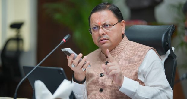 CM Pushkar Singh Dhami