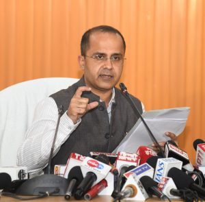 Home Secretary Shailesh Bangauli