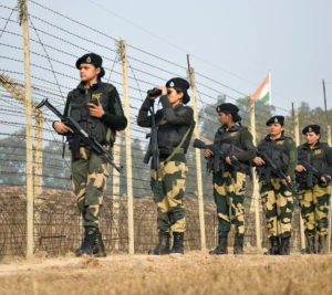 Woman Jawans patrolling at International border
