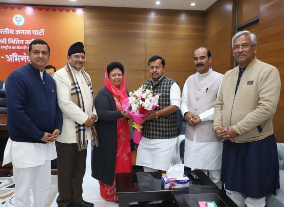 Uttarakhand MPs met BJP National working President Nitin Nabin in Delhi